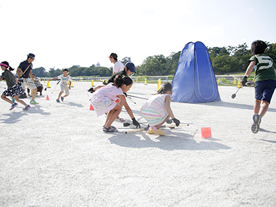 弓撃【きゅうげき】スポーツイベント、企業レクリエーション、社内向け企画、名古屋の企画・運営会社、サンダーボルトがプロデュースする多人数合戦スポーツです